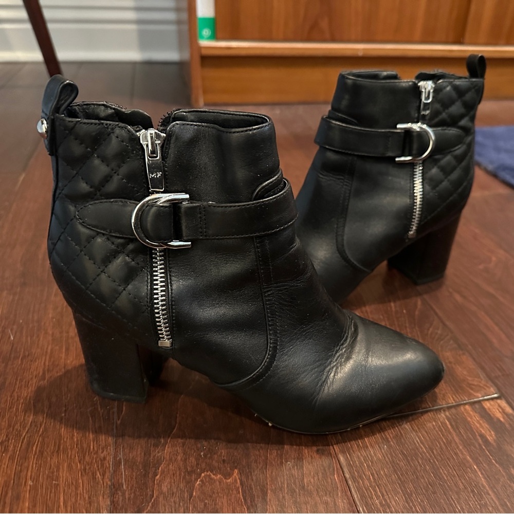 Marc Fisher Heeled Ankle Booties Size 7